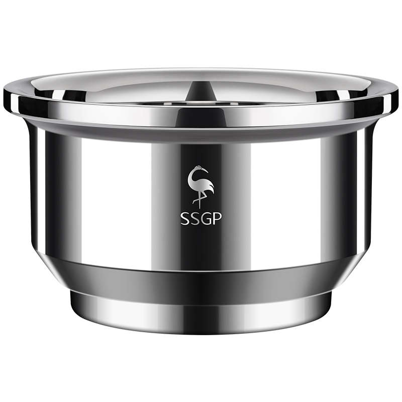 三四钢 饭碗家用加厚隔热防烫汤碗 面碗双层防摔餐具316不锈钢碗