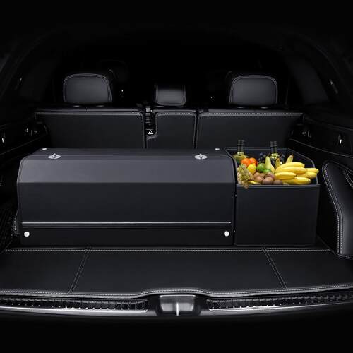 汽车箱物箱储智能灯光组合式多功能置587物整理箱用品后车备载收