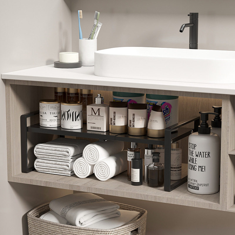 不锈钢橱柜分层置物架柜内隔板台面水槽下单层碗盘锅具收纳架厨房,厨房/烹饪用具,抹布架/厨房清洁收纳架,淘宝优惠券,粉丝福利购,淘宝优惠卷