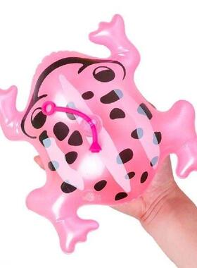 Funny Green Frog Balloon with Flashing Light Inflatable