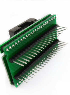 双板烧录西尔.座8mm厂家适配qfp44特 座hmiluqfp44汽车0-芯片