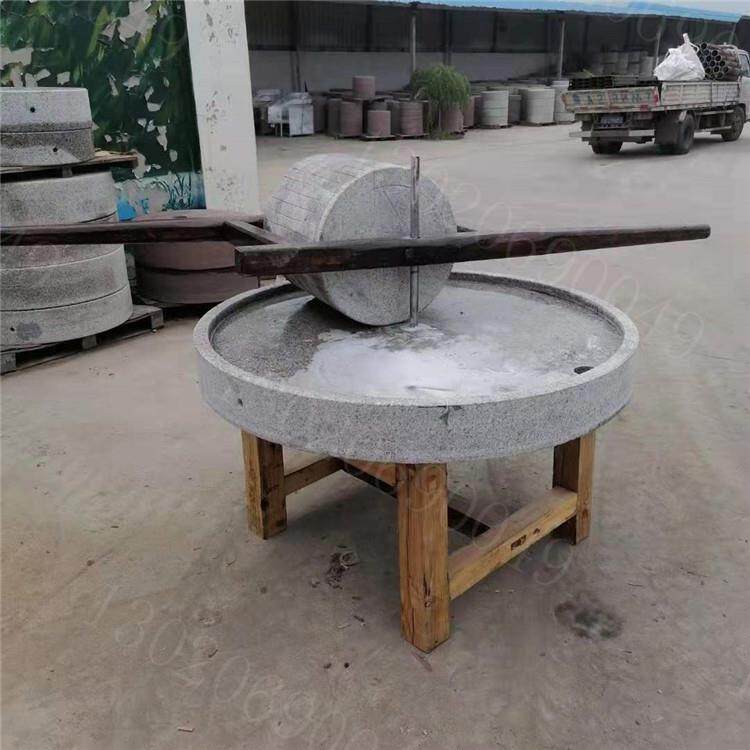 加工坊磨小麦粉荞麦面机械 谷子青稞豆子磨粉机 碾颗粒碾石子石碾