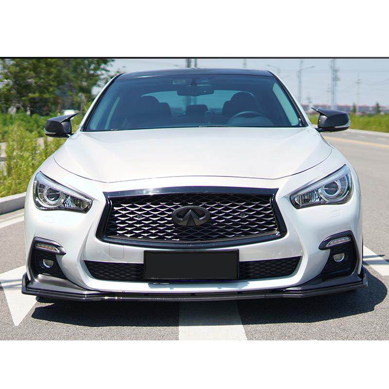 适用于英菲尼迪Q50/Q50L改装前铲前唇三段式小包围改装件性能