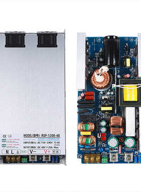 1U主动式PFC1000W恒压恒流可调开关电源24V36V48V60V72V110V150伏