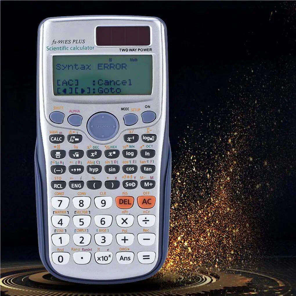 FX-991ES-PLUS Calculator 417 Functions University Calculatio - 实物图