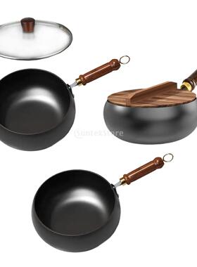 Nonstick Wok No Coating Gas Boiling Stir Fry Pan for Restaur
