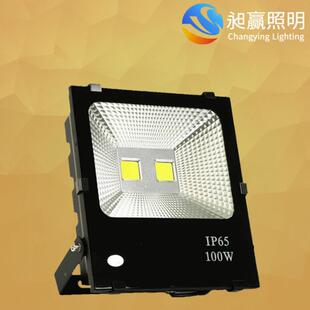 LED投光灯低压12V24V防水广场球场渔船灯泛光灯5054现货供应100W
