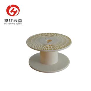 400型工字轮绕线盘电力工程一体型塑料卷线盘ABS耐用绕线胶轴