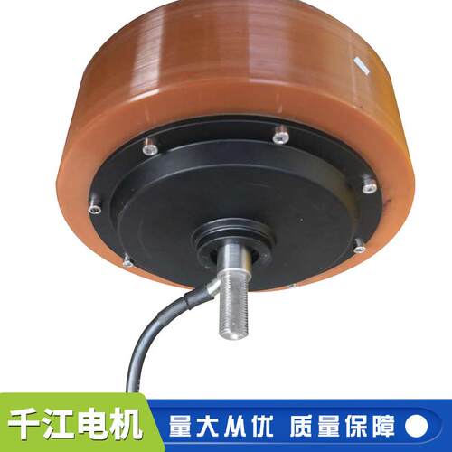 供应200包胶电动叉车电机直流无刷工业用大扭矩叉车电机