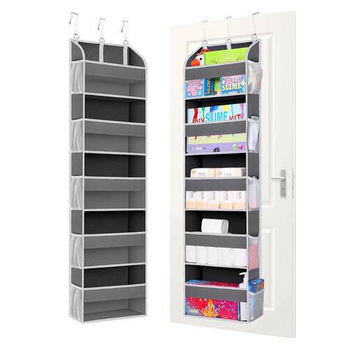 5Compartment OvertheDoor Organizer Nodrill spacesaving