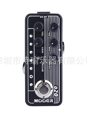 魔耳MOOER数字小前级M020-BLUENO单块效果器