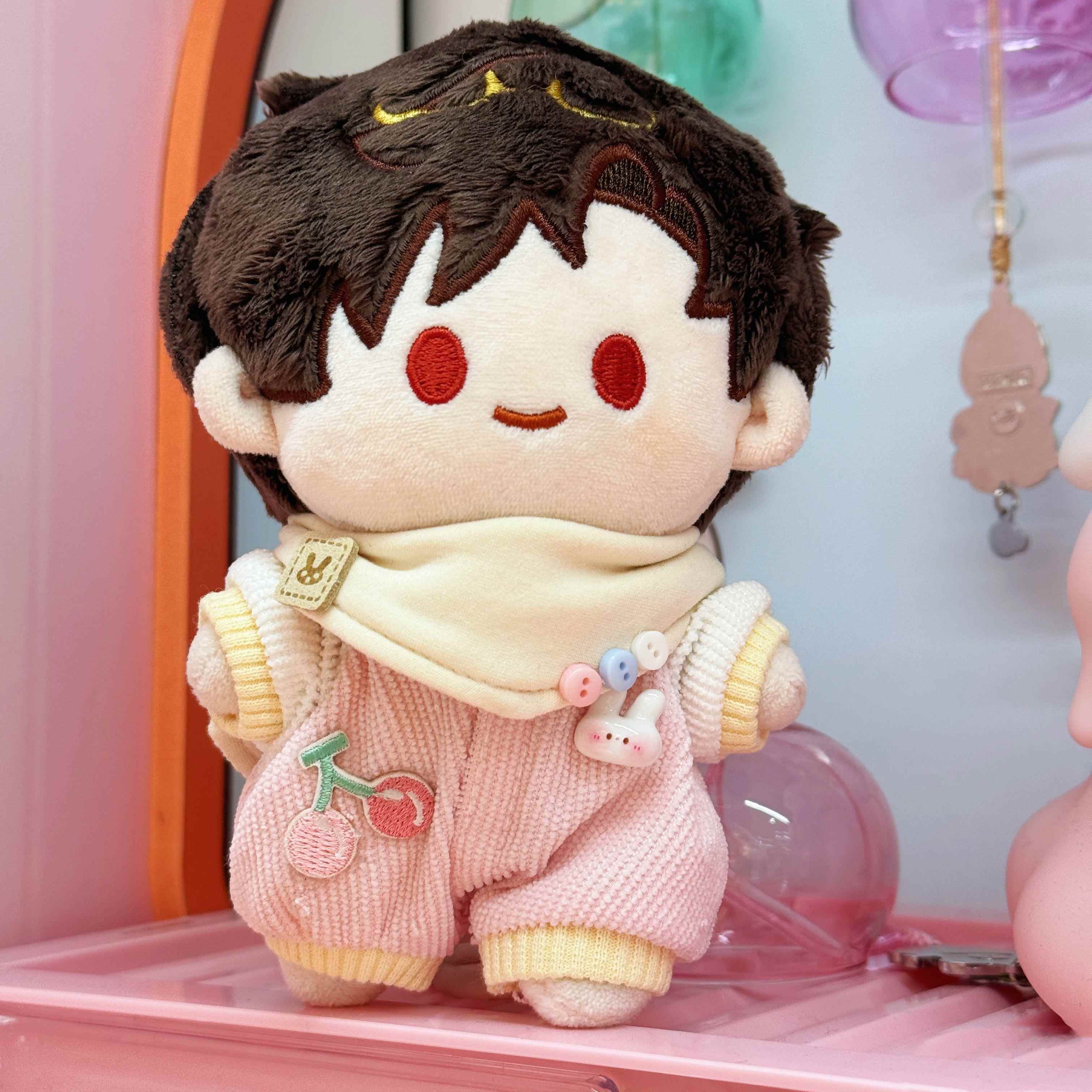 樱桃奶兔系列 20cm15cm10cm尺寸爬爬服 无属性棉花娃娃娃衣