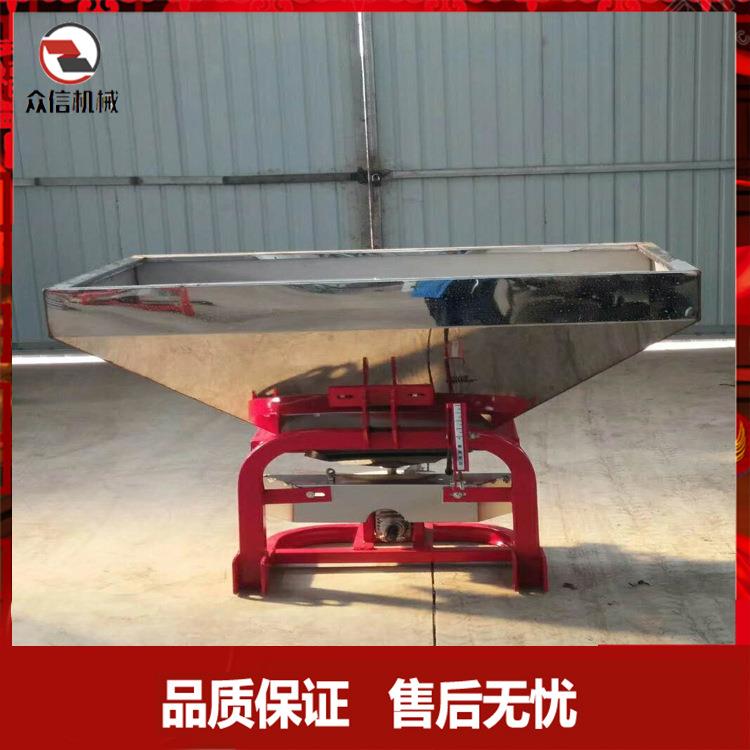 拖拉机悬挂不锈钢撒肥机大容量塑料撒肥器大型农田种植撒肥施肥