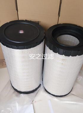 更换弗列加AF25962 AF25963空气滤清器P613334空气滤芯