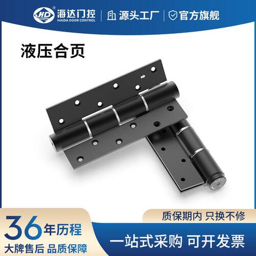 海达液压合页隐形门铰链自动关门家用阻尼弹簧闭门器木门合页直销