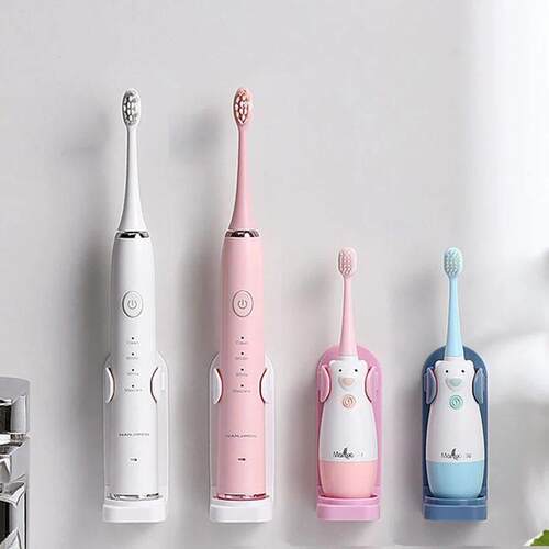 Adjustable Toothbrush Holder Electric Toothbrush Base Silico