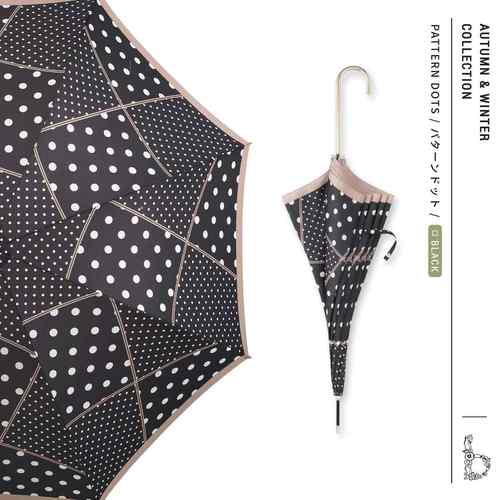 高档碧蔻资because Lt复d日本小长柄雨伞三折轻便晴雨.两用花卉古