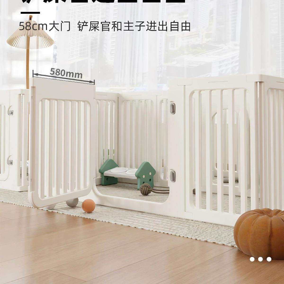宠物围栏狗狗室内专用栅栏围挡柯基比熊防护栏小中型犬狗窝狗围栏