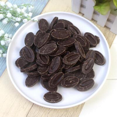 法国进口Valrhona法芙娜62%萨蒂利亚黑巧克力豆纯可可脂500g