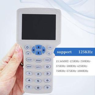 C配机匙英文版10频率RFID/NFC配钥机08CD门禁读卡解码D复制器