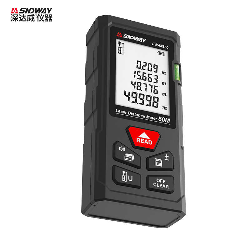 深达威SW-MS50/70/100激光测距仪高精度红外线仪电子尺手持激光尺