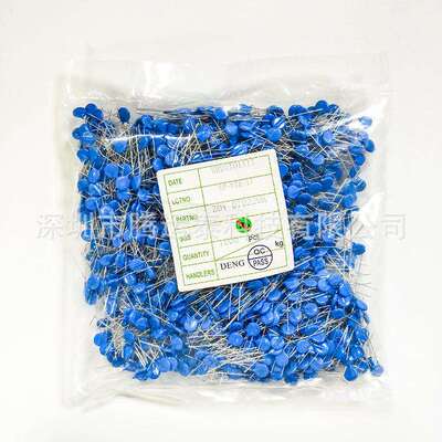 压敏电阻7D220K 22V 片径7MM 直插蓝色电阻 ZOV-07D220K 现货供应