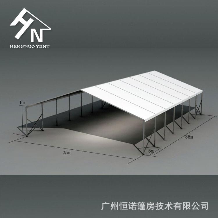 广州厂家出售仓储帐篷物流仓储移动篷房防火阻燃抗台风上门安装