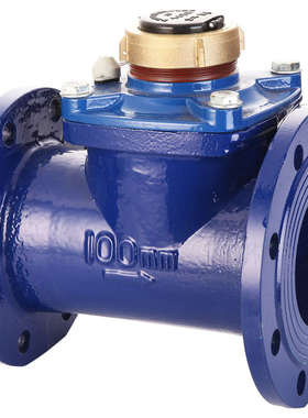 LXLC水表DN80 100 150法兰水表 可拆式水表干式水表 防冻污水水表