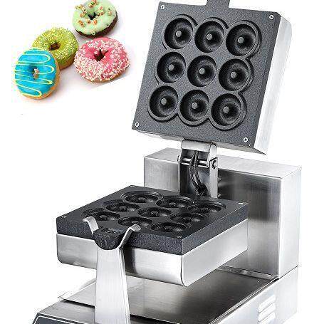 九孔甜甜圈机电饼铛松饼机蛋糕机香酥机香酥机不粘锅双面加热