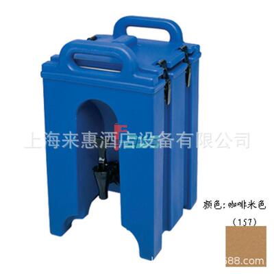 金宝CAMBRO饮料保温桶( 100LCD-157 3.8升 咖啡米色)