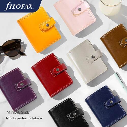 英国filofax malden A8 M5手帐本迷你可爱笔记本真皮随身便携记事