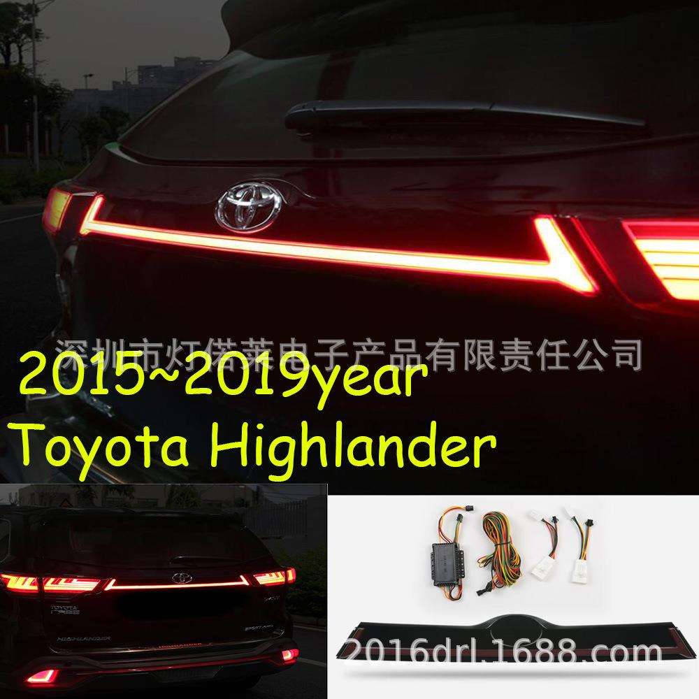 适用于丰田汉兰达尾灯LED刹车灯后杠灯雾灯2015~2018