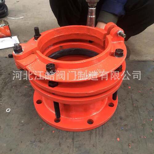 防脱甲管球墨铸铁法兰连接厂家直销管道连接器亚兰甲DN100