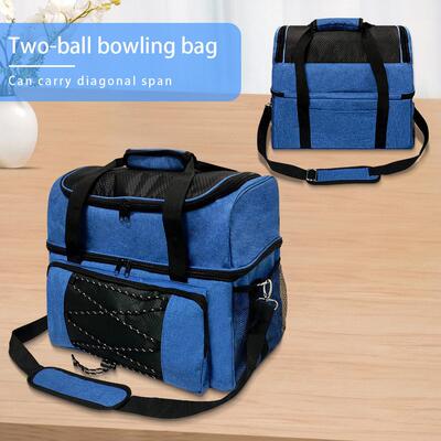 Double ball carrying age bag can be slung over the shoulder