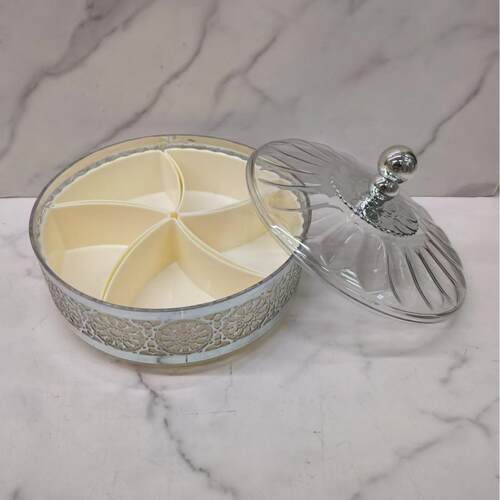 High-end New Year's candy and fruit platter, a luxurious fru