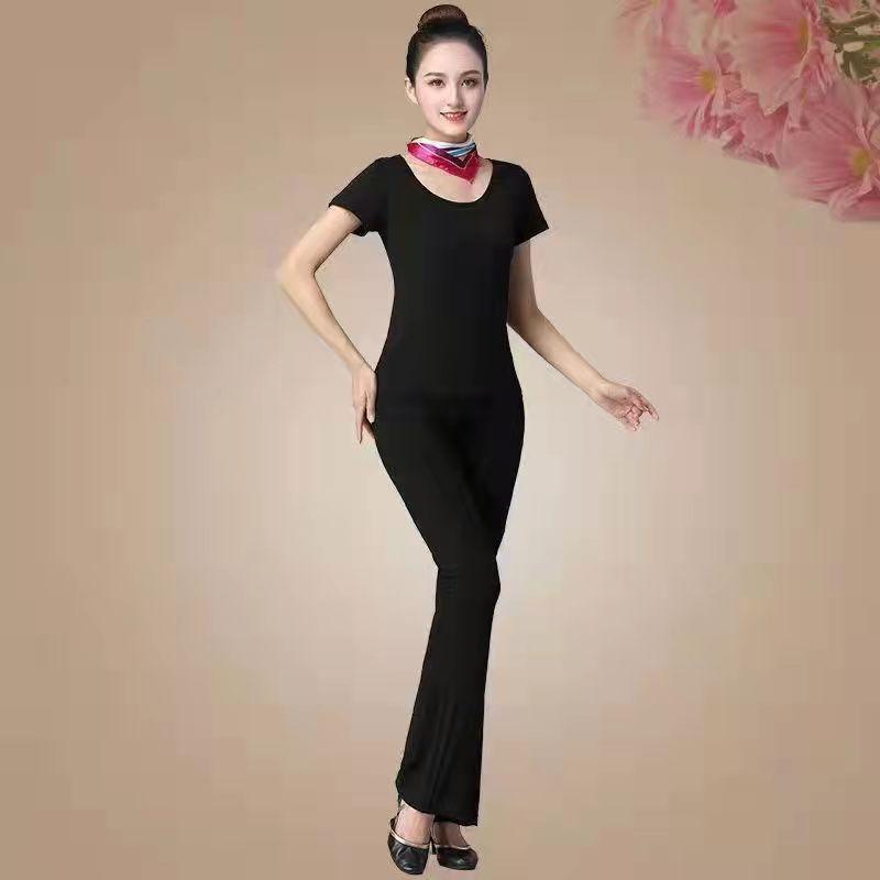 形体套装礼仪培训走秀广场舞套装