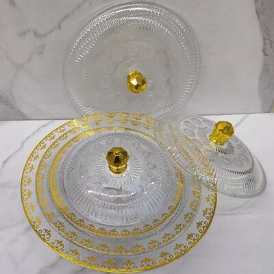 Round luxury fruit platter for living room, suitable for hom