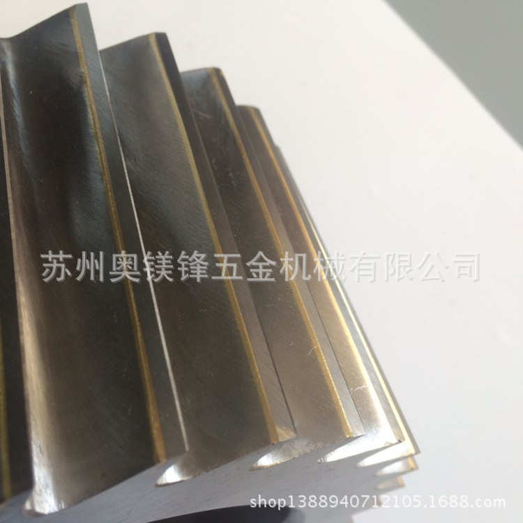 螺旋滚刀塑料切粒机滚刀刀口镶钨钢滚刀造粒机滚刀切粒机滚刀