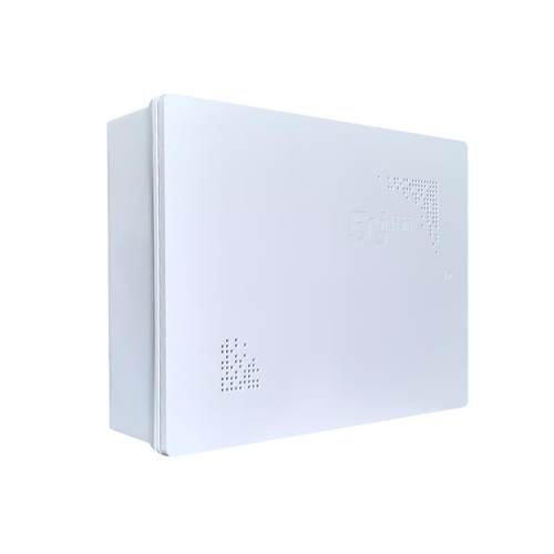 明装全塑料弱电箱家用多媒体信息箱420x320不阻挡信号网络布线箱