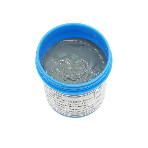 无铅中温锡膏1.0银Sn64Bi35Ag1 熔点172°C焊锡膏 无卤素锡膏锡浆