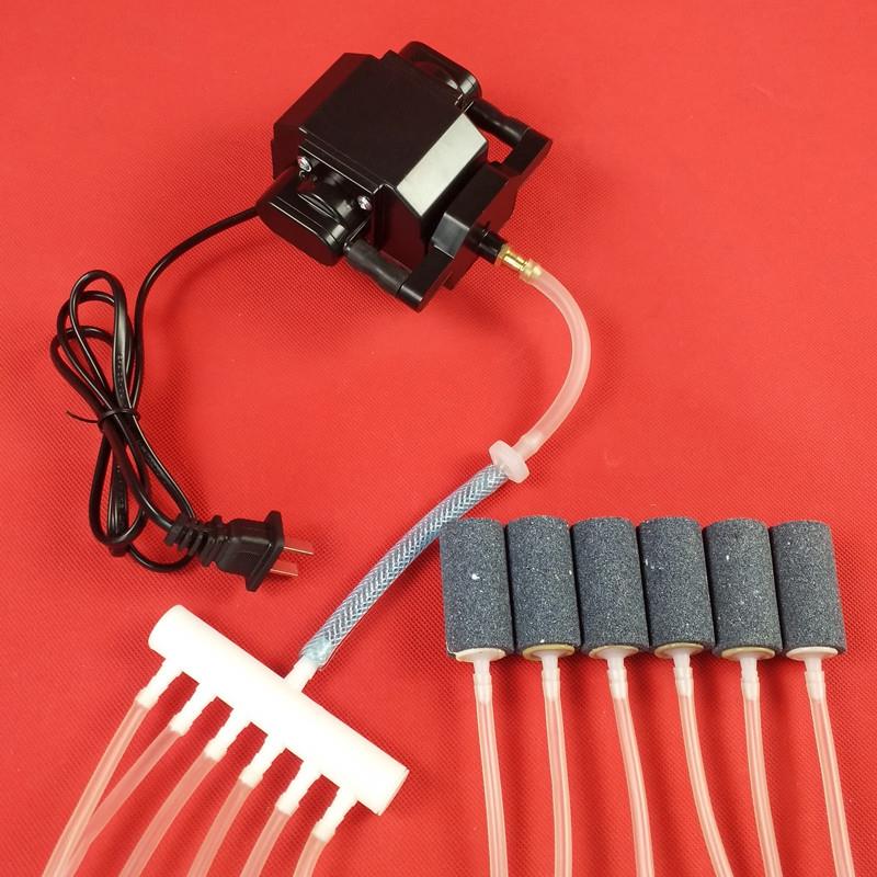 日生静音养鱼增商用家用鱼缸氧气泵增氧机增氧泵打氧机中型制氧机