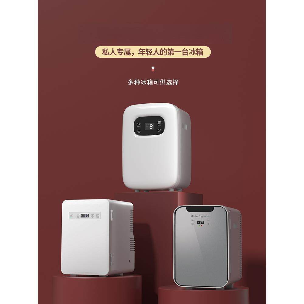 小型迷你学生冷冻车载冰箱迷你华柯尼冷藏宿舍小冰箱家用小冰柜