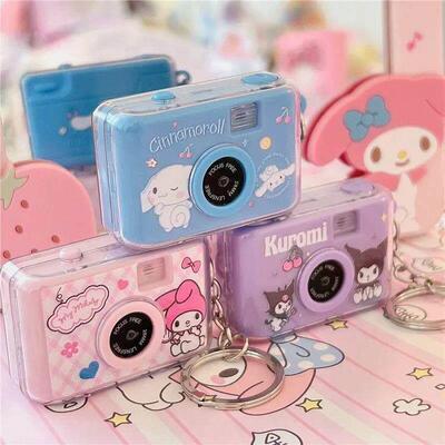 40 Style Sanrio Kuromi Toy Kitty Glowing Small Camera Kirby