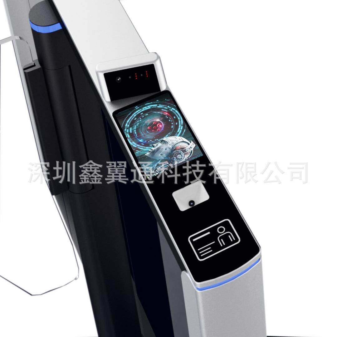 企业大厦速通门访客联动闸机智能门禁系统人脸识别摆闸扫码翼闸