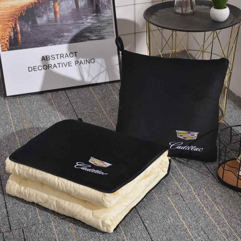 高档车上抱枕被子两用合一多三功枕能四季汽车靠枕抱小被子两用包