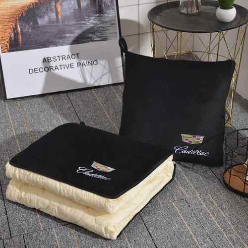 高档车上抱枕被子两用合一多三功枕能四季汽车靠枕抱小被子两用包