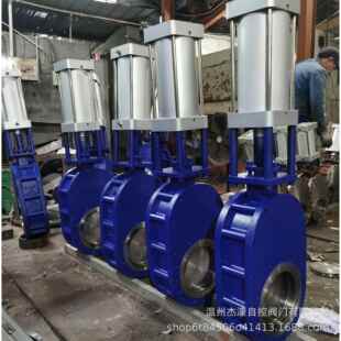 带反馈优惠法兰对夹式 10C气动陶瓷进料阀出料阀 双闸板阀Z674TC