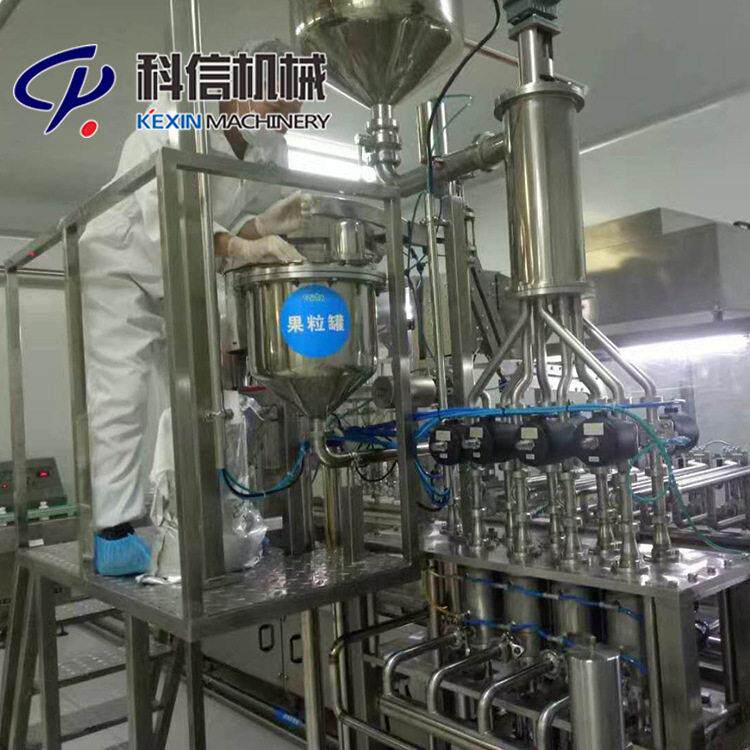 自动乳品饮料生产设备 整套易拉装乳品饮料机械 驼奶生产线图片