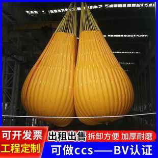 大容量称重软体吊重水袋吊机工程试重起重机配重水袋