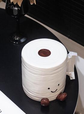 0创可爱陶瓷巾盒抽客厅桌面高颜值个性装饰品摆件餐巾纸收意纳纸